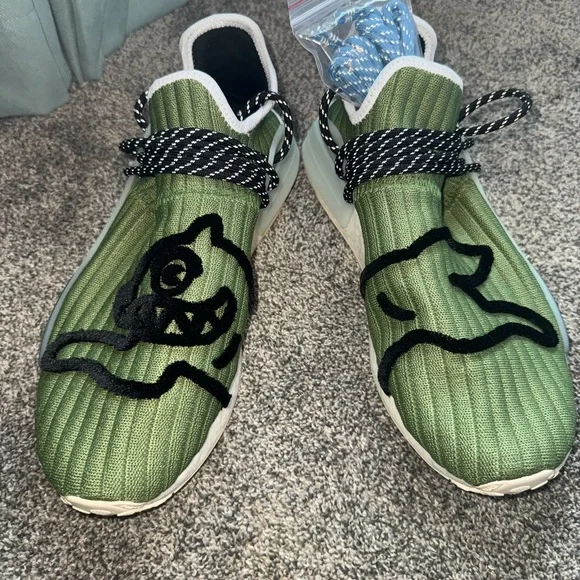 adidas gazelle silver green womens Ice Cream Aesthetic Sneakers main image 0